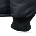 メンズウィンターウインドプルーフキルティングコットンパッド付きパフジャケット